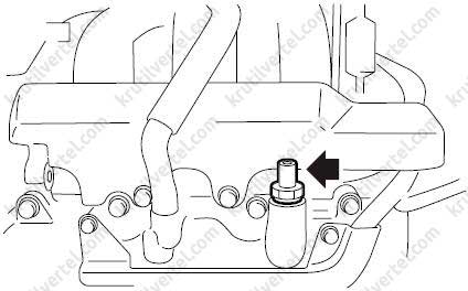 клапан принудительной вентиляции картера Subaru B9 Tribeca с 2005 года, клапан принудительной вентиляции картера Субару Б9 Трибека с 2005 года