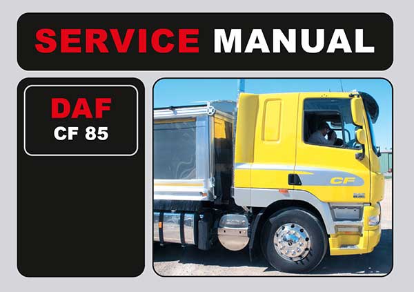 DAF CF 85, user e-manual