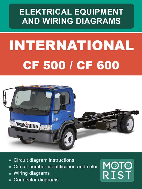 International CF 500 / CF 600 since 2007, wiring diagrams