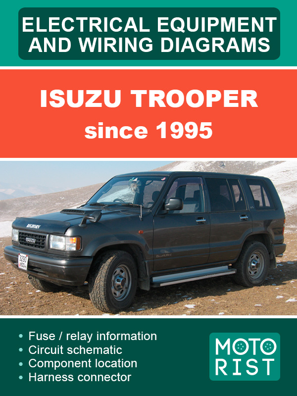 Isuzu Trooper since 1995, wiring diagrams