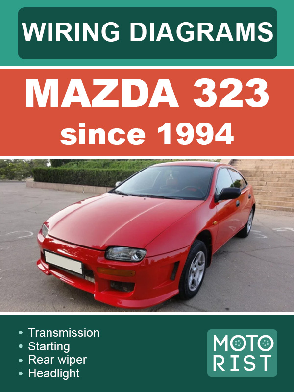 Mazda 323 since 1994, wiring diagrams