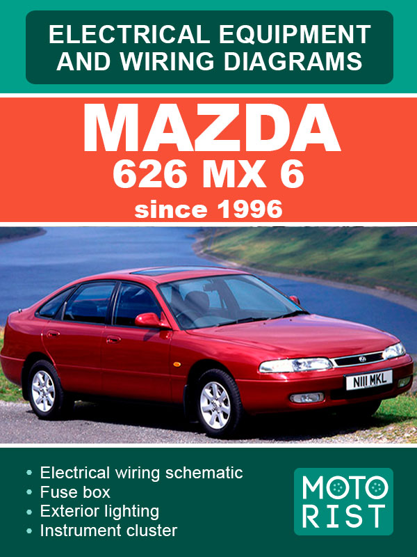 Mazda 626 MX 6 since 1996, wiring diagrams