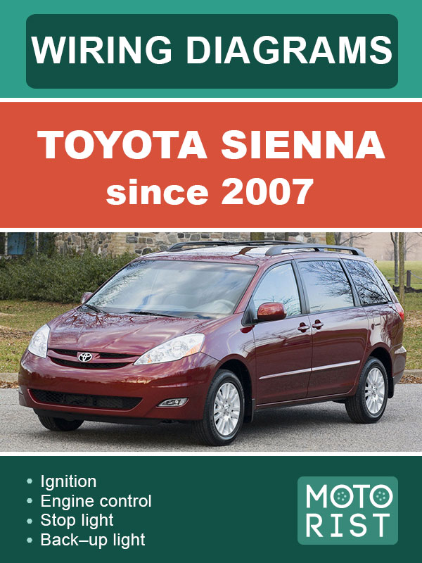 Toyota Sienna since 2007, wiring diagrams
