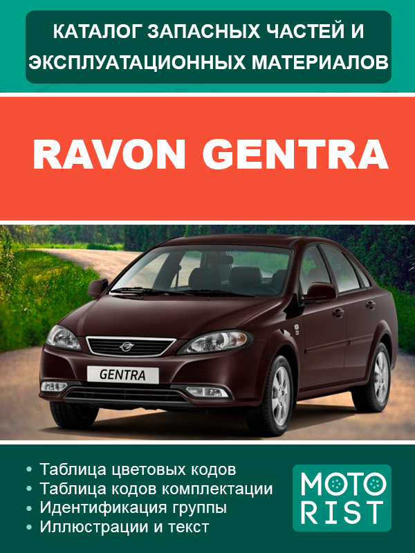 Ravon Gentra Parts Catalog (in Russian)