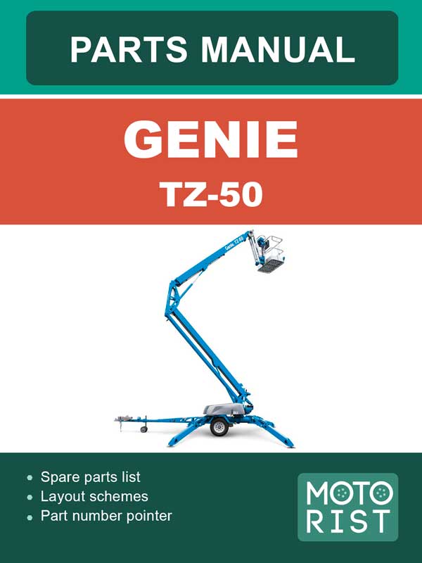 Genie TZ-50 elevator, parts catalog