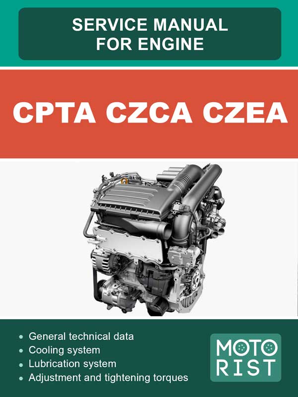 Двигатели CPTA, CZCA, CZEA (1,4L 4v EA211), руководство по ремонту в электронном виде (на английском языке)