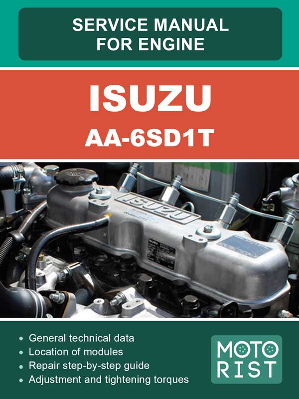 Engine Isuzu AA-6SD1T, service e-manual