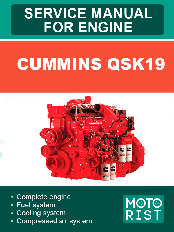 Engines Cummins QSK19, service e-manual