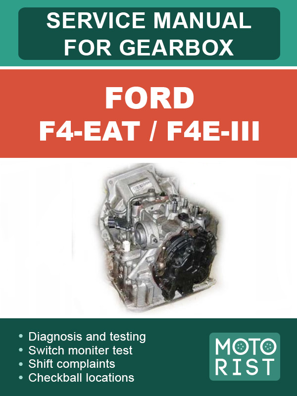 Ford F4-EAT / F4E-III gearbox, service e-manual