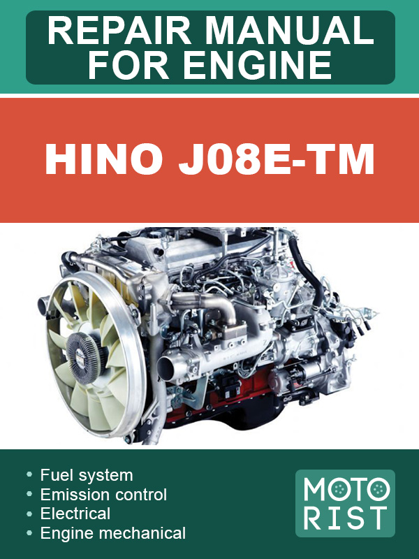 Hino J08E-TM engine, service e-manual