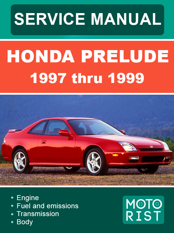 Honda Prelude 1997 thru 1999, service e-manual