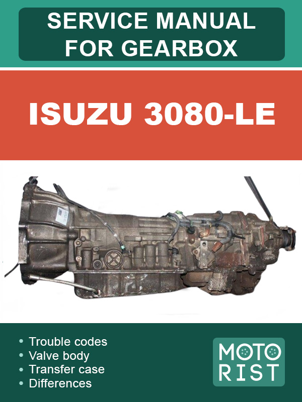 Isuzu 3080-LE gearbox, service e-manual