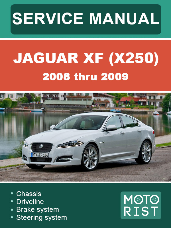 Jaguar XF (X250) 2008 thru 2009, service e-manual