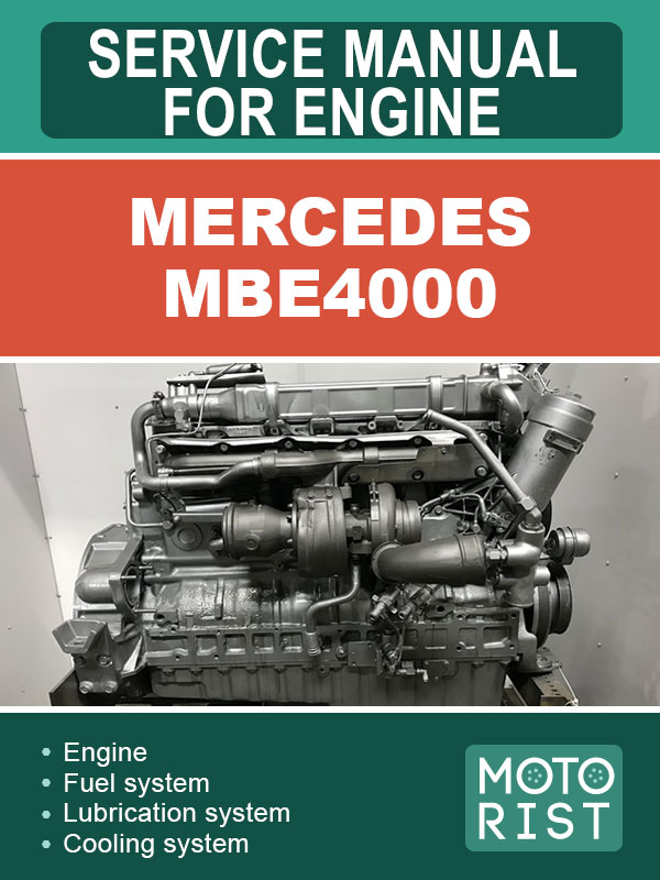 Engines Mercedes MBE4000, service e-manual