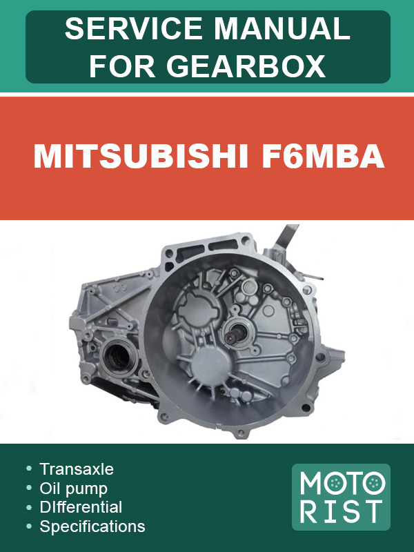 Mitsubishi F6MBA gearbox, service e-manual