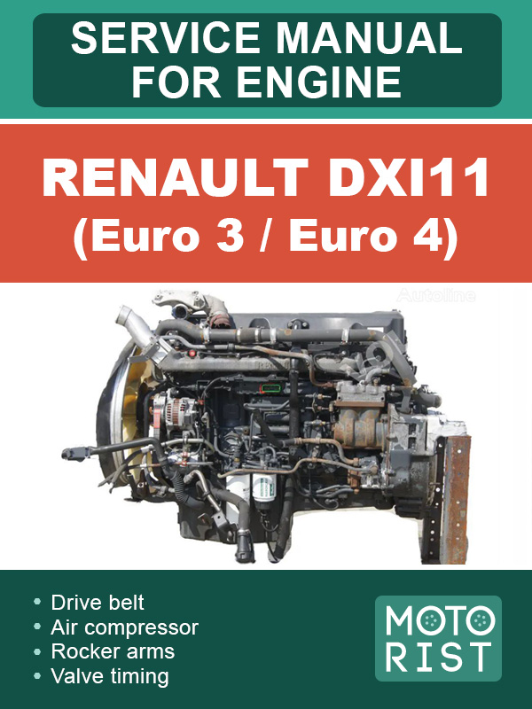 Renault DXi11 (Euro 3 / Euro 4) engine, service e-manual