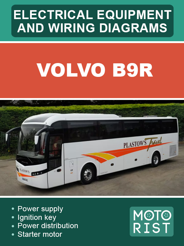 Volvo B9R bus, wiring diagrams