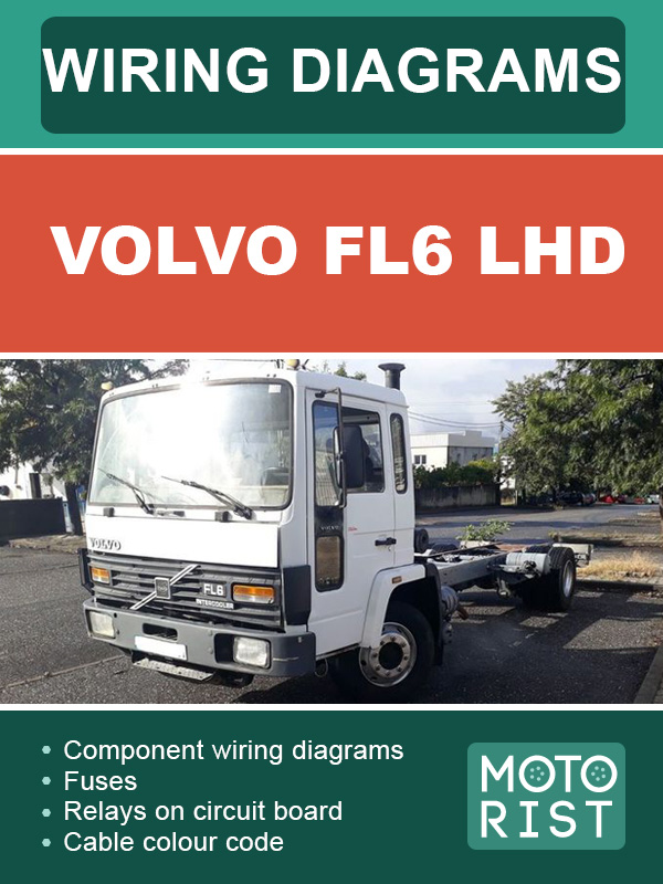 Volvo FL6 LHD, электрооборудование и электросхемы в электронном виде (на английском языке)