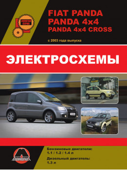 Fiat Panda / Panda 4x4 / Panda 4x4 Cross since 2003, wiring diagrams (in Russian)