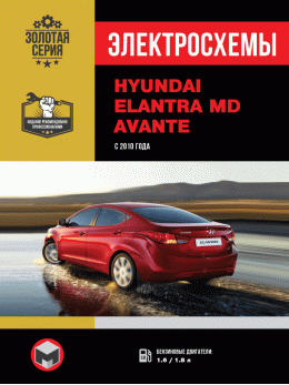 Hyundai Elantra MD / Hyundai Avante з 2010 року, електросхеми у форматі PDF (російською мовою)