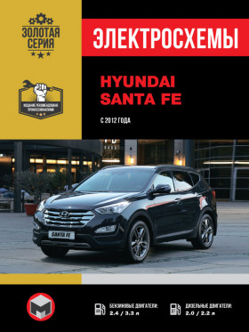 Электросхемы Hyundai Santa Fe с 2012 года в формате PDF