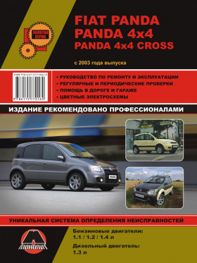 Руководство по ремонту Fiat Panda / Panda 4x4 / Panda 4x4 Cross с 2003 года в электронном виде