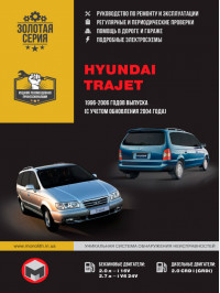 Hyundai Trajet з 1996 по 2006 рік (+оновлення 2004 року), керівництво з ремонту у форматі PDF (російською мовою)