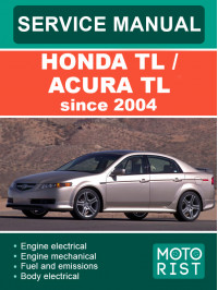 Honda TL / Acura TL since 2004, service e-manual