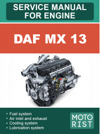 Engines DAF MX 13, service e-manual