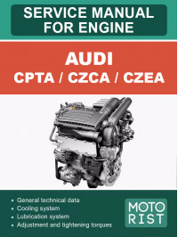 Двигатели Audi CPTA, CZCA, CZEA (1,4L 4v EA211), руководство по ремонту в электронном виде (на английском языке)