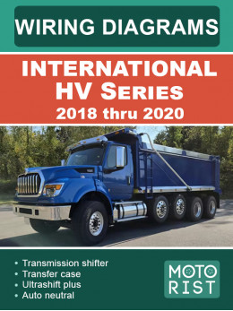 International HV Series с 2018 по 2020 год, электрооборудование и электросхемы в электронном виде (на английском языке)