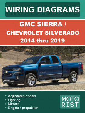 Электросхемы Chevrolet Silverado / GMC Sierra с 2014 по 2019 год в формате PDF (на английском языке)
