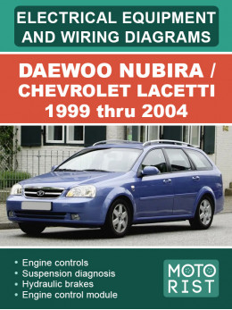 Daewoo Nubira / Chevrolet Lacetti 1999 thru 2004, wiring diagrams