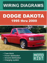 Dodge Dakota с 1995 по 2000 год, электрооборудование и электросхемы в электронном виде (на английском языке)