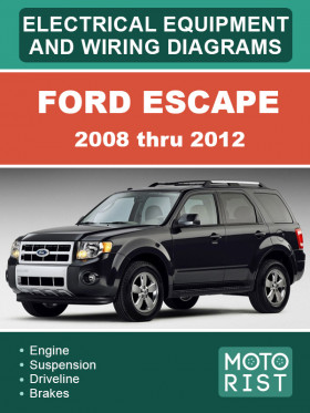 Ford Escape 2008 thru 2012, wiring diagrams