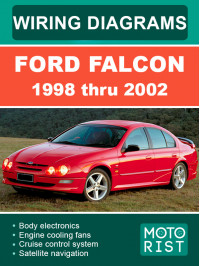 Ford Falcon з 1998 по 2002 рік, електросхеми у форматі PDF (англійською мовою)
