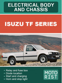 Isuzu TF Series, electrical and wiring diagrams body and chassis