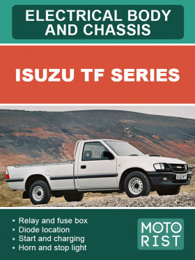 Isuzu TF Series, electrical and wiring diagrams body and chassis