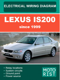 Lexus IS200 since 1999, wiring diagrams