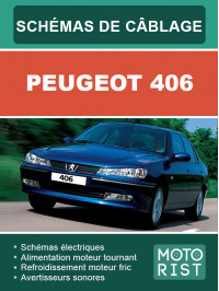 Peugeot 406, электрооборудование и электросхемы в электронном виде (на французском языке)
