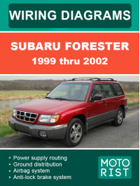 Subaru Forester 1999 thru 2002, wiring diagrams