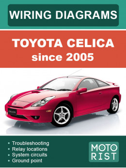 Toyota Celica c 2005 года, электросхемы в электронном виде (на английском языке)