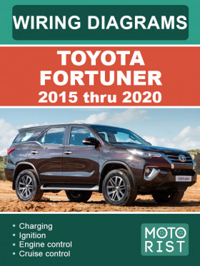 Электросхемы Toyota Fortuner с 2015 по 2020 год в формате PDF (на английском языке)