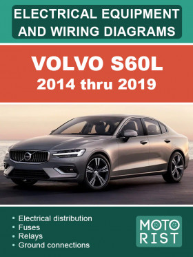 Електрообладнання та кольорові електросхеми Volvo S60L з 2014 по 2019 рік у форматі PDF (англійською мовою) Електрообладнання та кольорові електросхеми Volvo S60L з 2014 по 2019 рік у форматі PDF (англійською мовою)