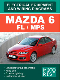 Mazda 6 FL / Mazda 6 MPS, wiring diagrams