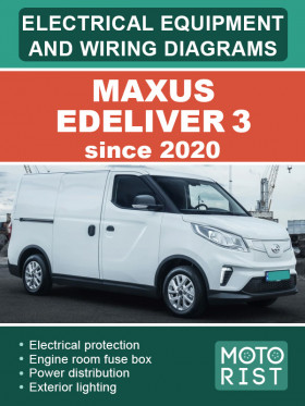 Maxus eDeliver 3 since 2020, wiring diagrams