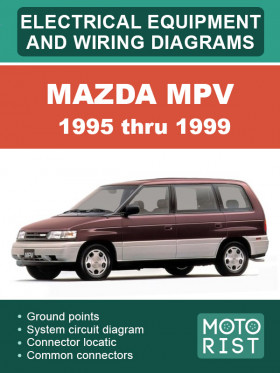 Mazda MPV 1995 thru 1999, wiring diagrams