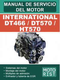 Manual electrónico de servicio del motor International DT466 / DT570 / HT570