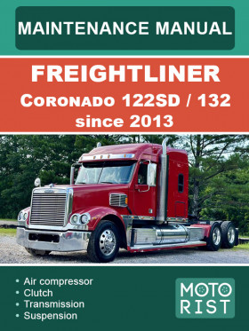 Maintenance manual Freightliner Coronado 122SD / 132 since 2013 in electronic form