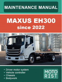 Maxus EH300 since 2022, service and maintenance manual